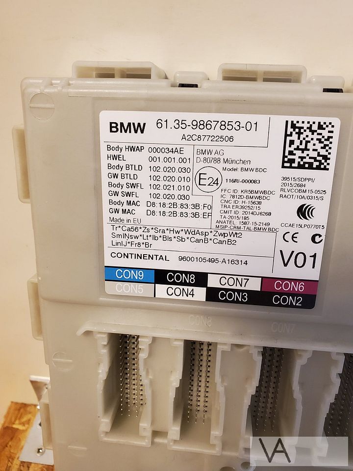 BMW 5 serie G30 G31 / 7 G11 G12 boordnet module 9867853 €100 – Foto 2