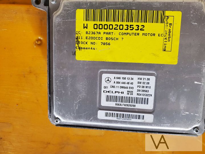 Mercedes E klasse W211 e200 cdi diesel ecu motorcomputer €50 – Foto 2