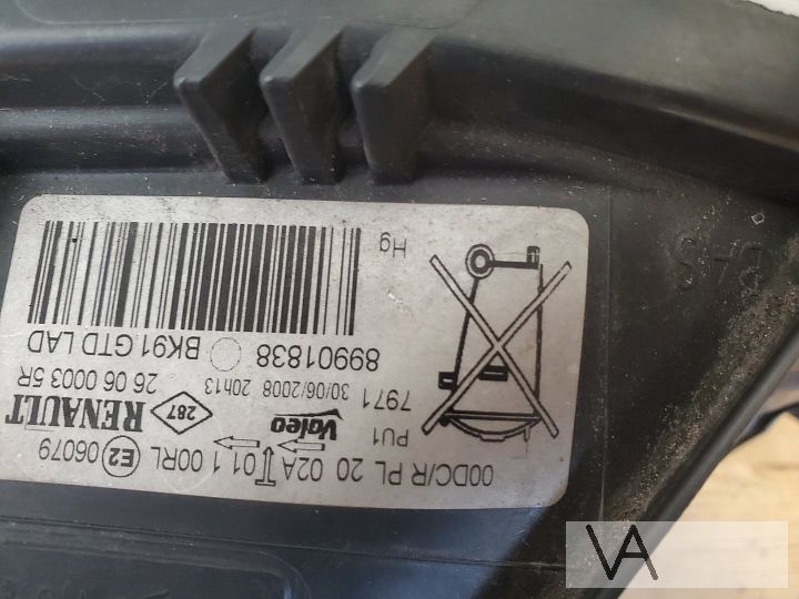 Renault Laguna 3 2007 - 2011 xenon koplamp links 260600035r – Foto 5