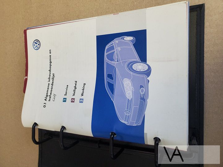 VW Golf 5 2003 - 2008 handleiding instructieboekje in map – Foto 6