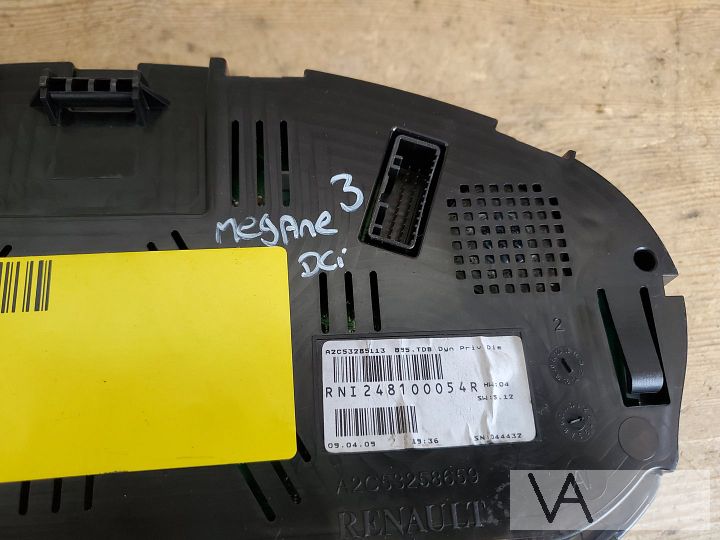 Renault Megane 3 2008 - 2014 cockpit tellerklok DIESEL €40 – Foto 2