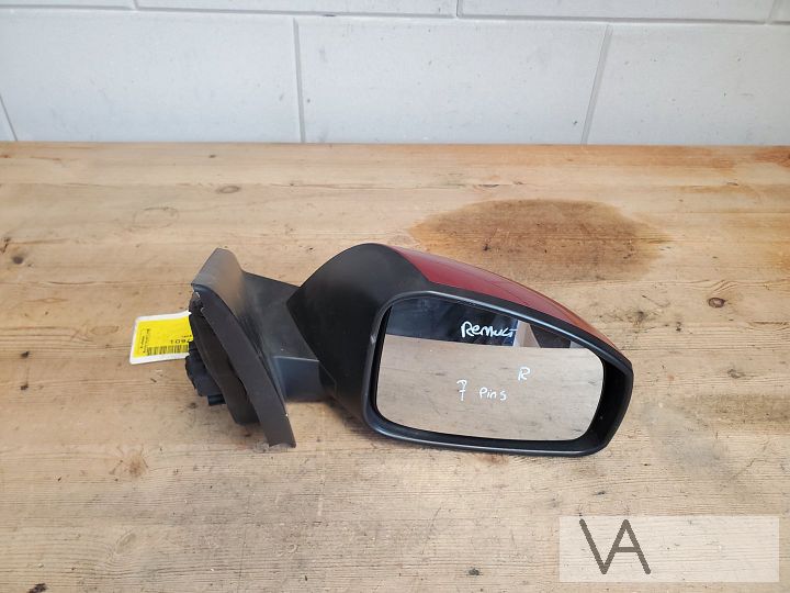 Renault Laguna 3 2007 - 2014 spiegel rechts rood 7 pins €50