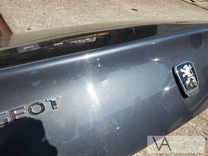 Peugeot 406 coupe 1997 - 2005 achterklep kofferdeksel grijs – Foto 2