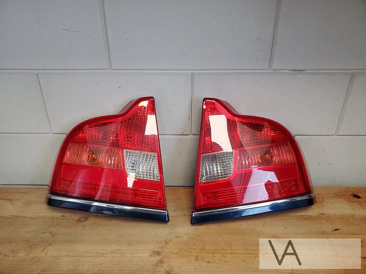 Volvo S80 2003 tot 2006 achterlicht FACELIFT blauw LINKS