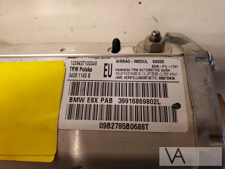 BMW 1 serie E81 E87 dashboard airbag facelift 1 stekker €30 – Foto 2