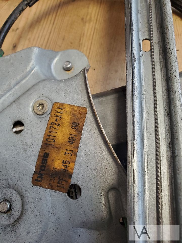 Peugeot 306 cabriolet 1997 - 2002 raammechanisme links VOOR – Foto 2