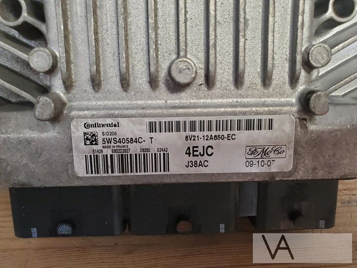 Ford Fiesta 2009 - 2013 1.6 tdci diesel motorcomputer ECU – Foto 2