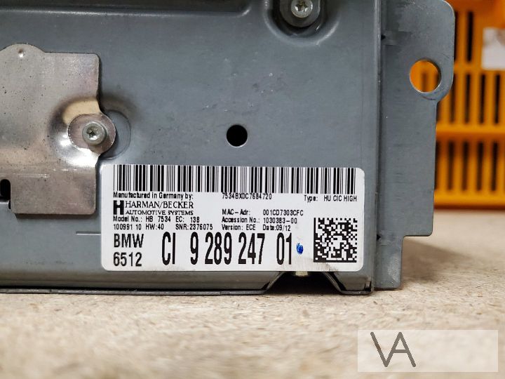 BMW 5 serie F10 F11 navigatie radio 9289247 CIC high €300 – Foto 3