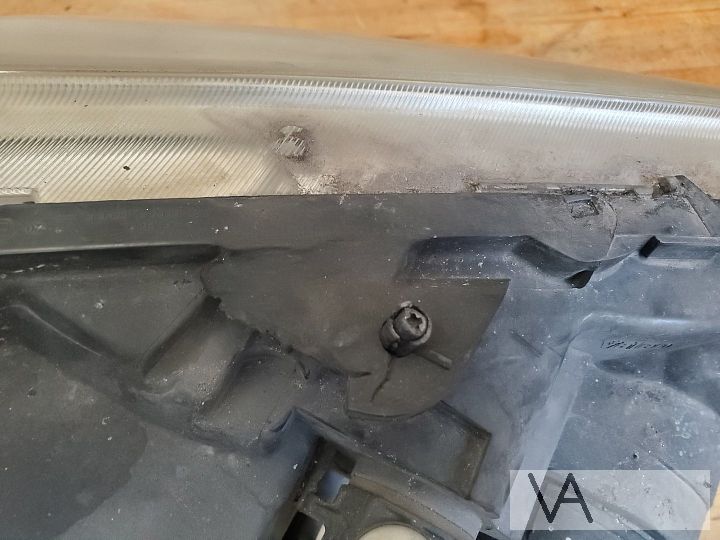 Renault Megane 2 xenon koplamp rechts facelift €50 + module – Foto 6
