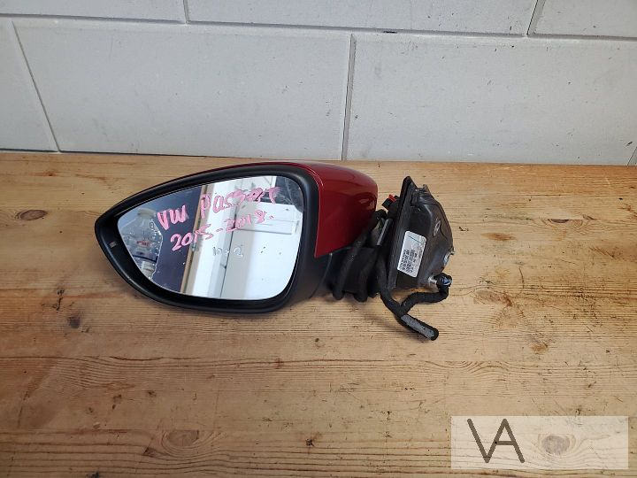 VW Passat 2010 - 2015 spiegel links 12 draden dodehoek €99