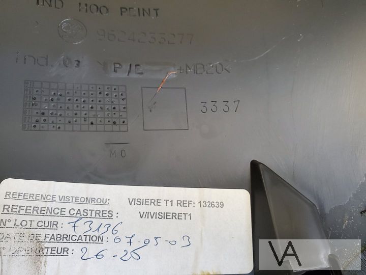 Peugeot 206 RC lederen tellerkap ORIGINEEL RC LEER €100 – Foto 5