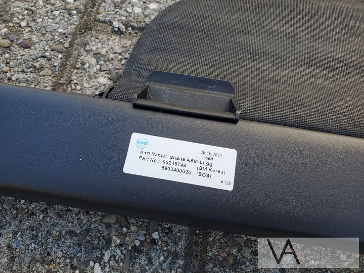 Chevrolet Cruze station 2012 - 2017 rolhoes hoedenplank €75 – Foto 2