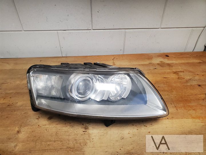 Audi A6 4f 2004 - 2009 xenon koplamp rechts met module €150 – Foto 2