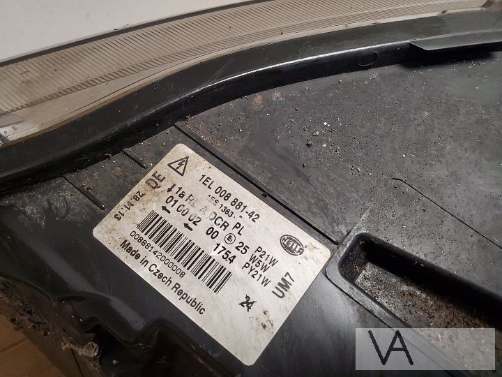 Audi A6 4f 2004 - 2009 xenon koplamp rechts met module €150 – Foto 4