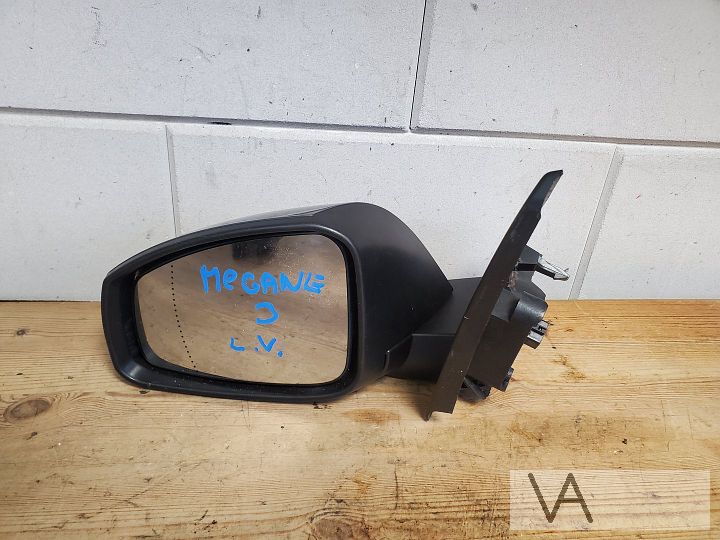Renault Megane 3 2008 - 2014 spiegel links 9 pins grijs €50