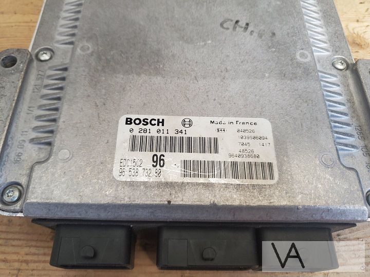 Peugeot 307 2.0 hdi ecu motorcomputer 2002 - 2005 9653873280 – Foto 2