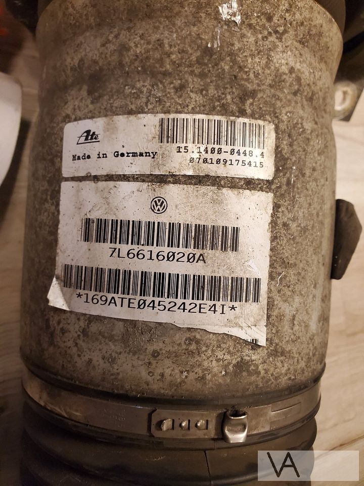 VW Touareg 2002 - 2010 schokdemper rechts achter 7L6616020a – Foto 3