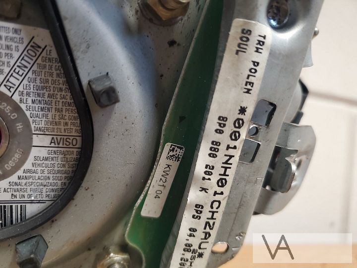 Audi A4 A6 2000 - 2004 airbag links stuur knoppen 8p0880201k – Foto 2