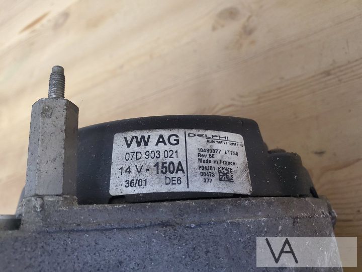 VW Passat 2001 - 2004 4.0 w8 dynamo watergekoeld 07d903021 – Foto 2