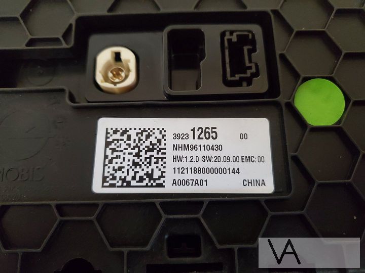 Opel Corsa F 2019 - 2024 navigatie display 39231265 krasje – Foto 4