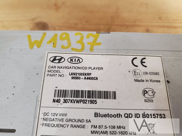 Kia Carens 2013 - 2020 radio navigatie 96560a4400ca €300 – Foto 3