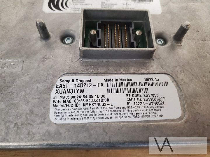 Ford Focus 3 en C-max radio navigatie module EA5T-14D212-FA – Foto 3