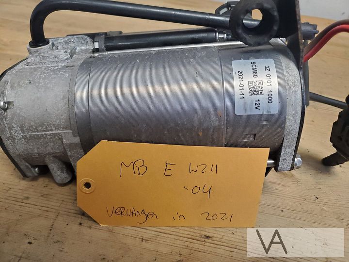 Mercedes E klasse W211 02 - 09 compressor luchtvering NIEUW – Foto 5