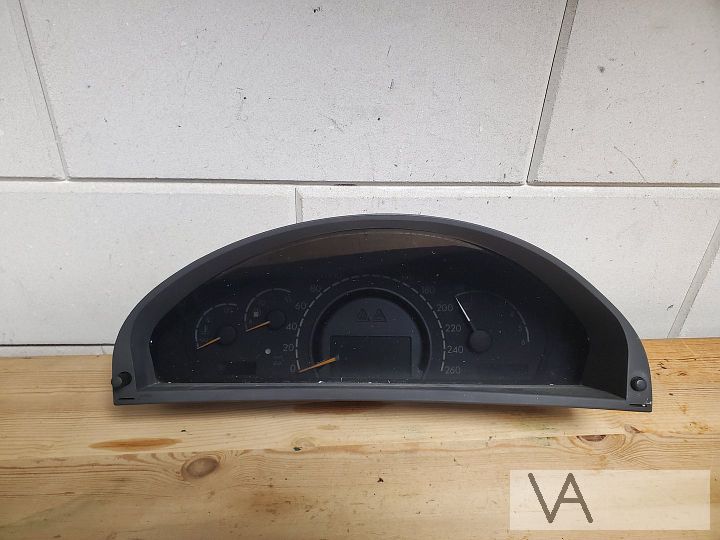 Mercedes S klasse W220 1998 -2005 cockpit tellerklok benzine