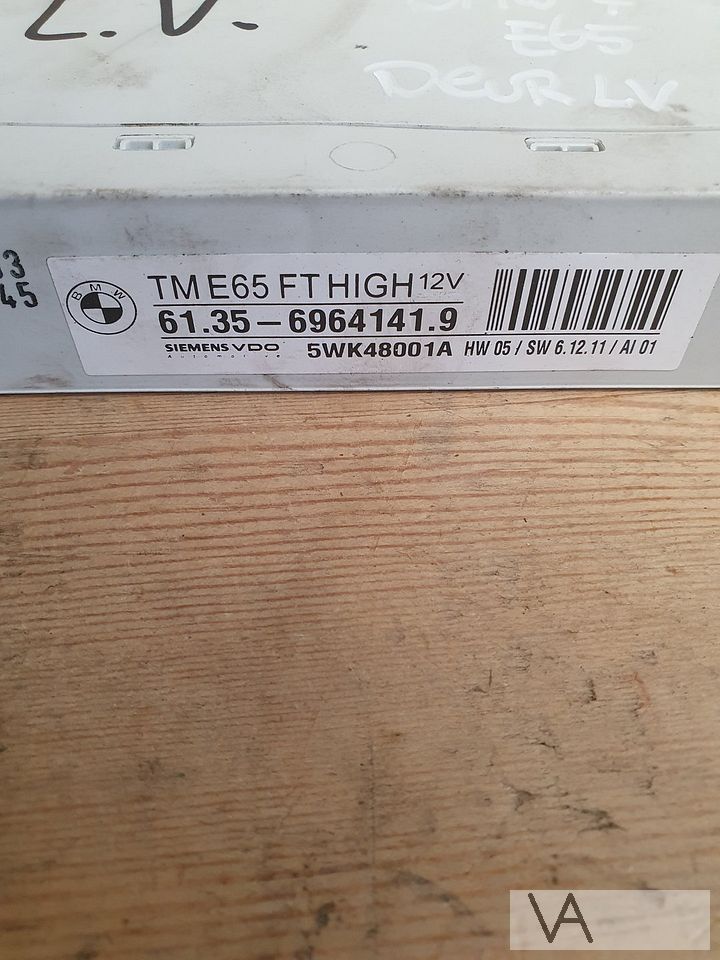BMW 7 serie E65 E66 2001 -2008 module deur linksvoor 6964141 – Foto 2