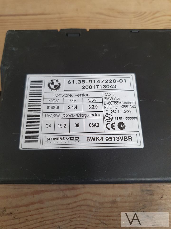 BMW 1 serie E81 E87 / 3 E90 E91 bcm module CAS 9147220 €30 – Foto 3