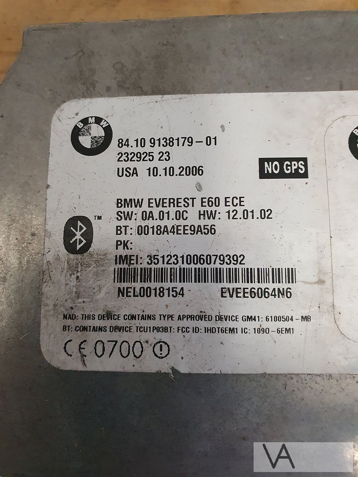 BMW 1 serie E87 / 3 E90 E91 bluetooth module 9138179 €40 – Foto 2