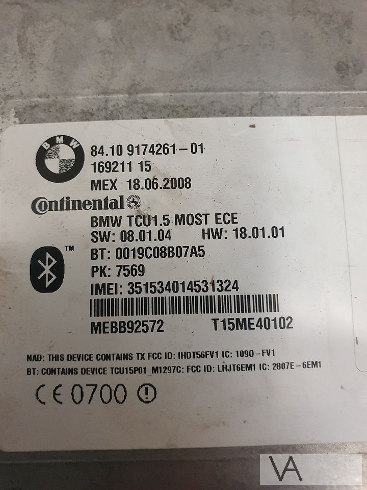 BMW 1 serie E87 en 3 E90 E91 bluetooth module 9174261 €40 – Foto 2