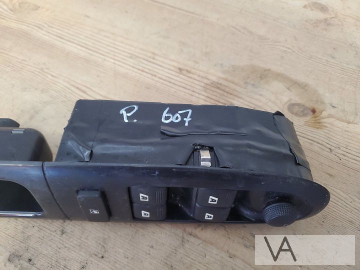 Peugeot 607 2000 - 2009 raamschakelaar raambediening paneel – Foto 2