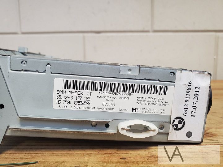BMW 5 serie E60 E61 2007 -2010 radio M-ask navigatie 9177125 – Foto 2