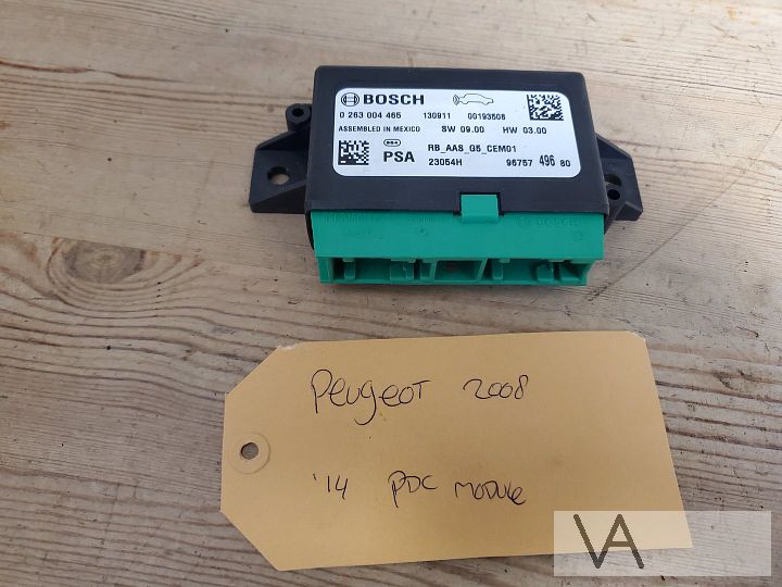Peugeot 208 308 en 2008 module pdc parkeersensor 2012 - 2019