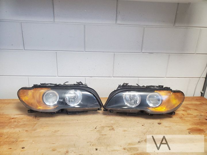 BMW 3 serie E46 coupe / cabrio koplamp facelift rechts €125