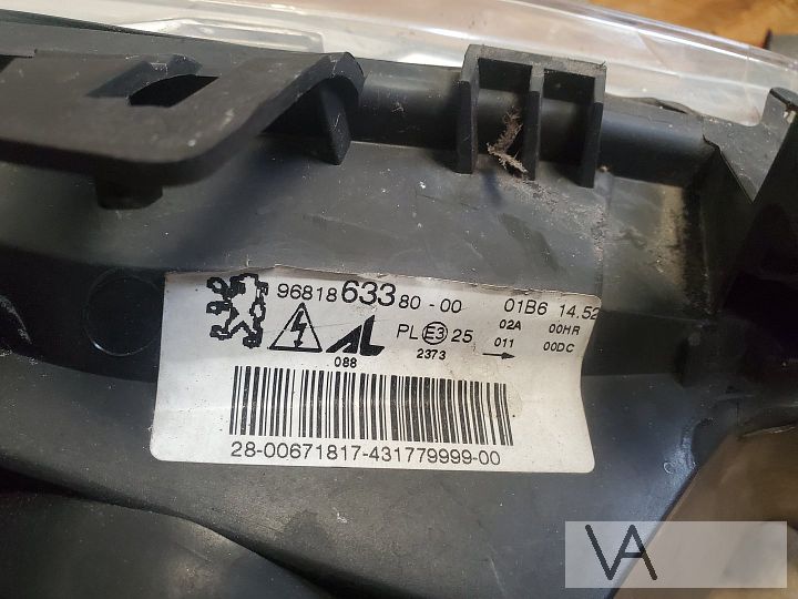 Peugeot 307 koplamp xenon links facelift 2005 - 2008 €200 – Foto 5