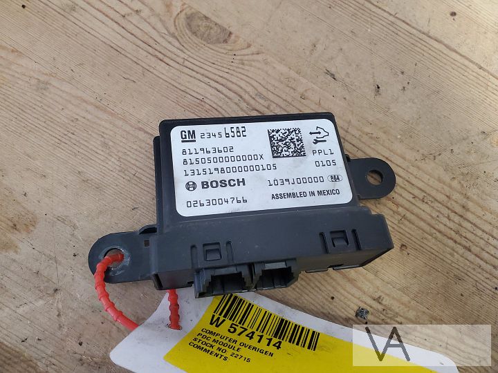 Opel Adam / Corsa E / Meriva B module pdc parkeersensor €20