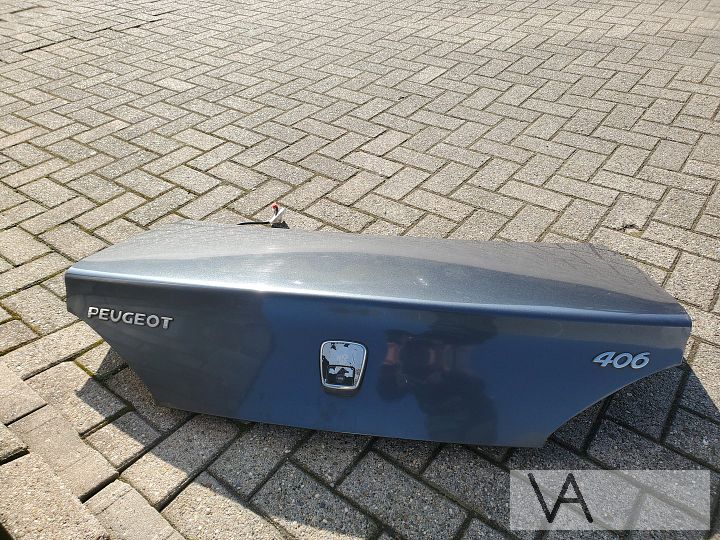 Peugeot 406 coupe 1997 - 2005 achterklep kofferdeksel grijs