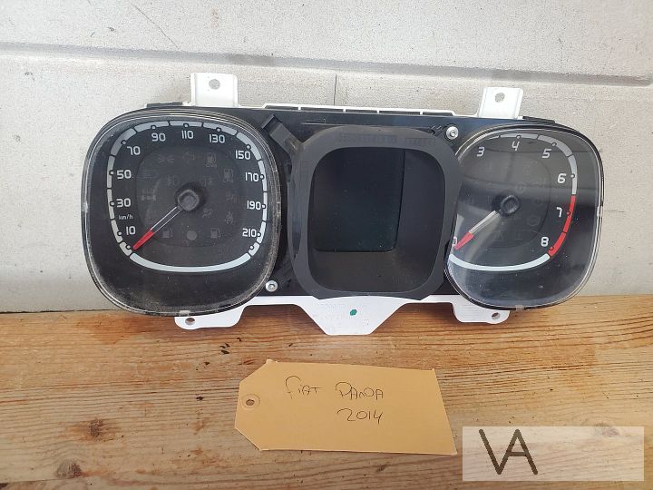 Fiat Panda 2012 - 2020 tellerklok cockpit 51945564 BENZINE