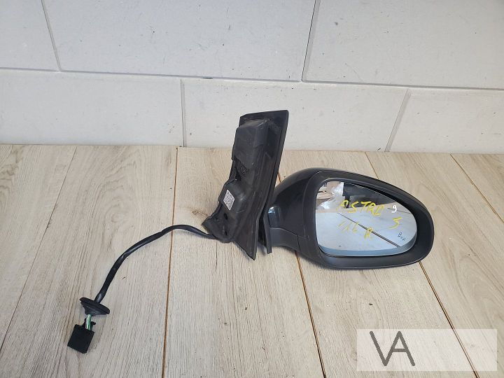Opel Astra J 2009 - 2019 spiegel rechts dodehoek 9 draden
