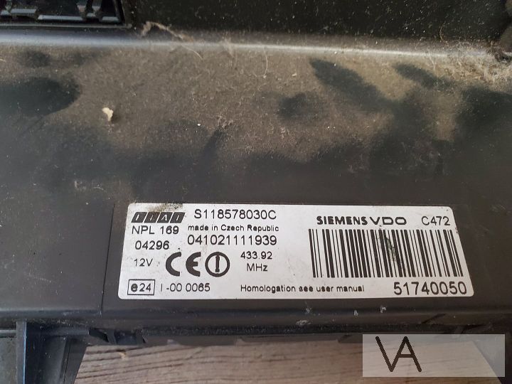 Fiat Panda 2003 - 2012 zekeringkast onder stuur 51740050 €50 – Foto 2