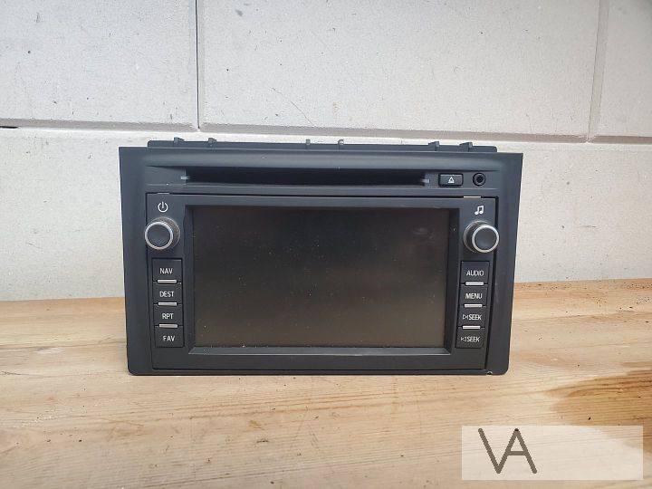 Saab 9-3 9 3  2007 tot 2012 radio navigatie scherm 12841611