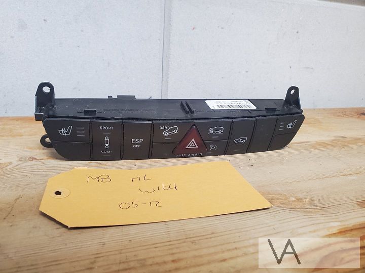 Mercedes ML W164 alarmlicht schakelaar met stoelverwarming