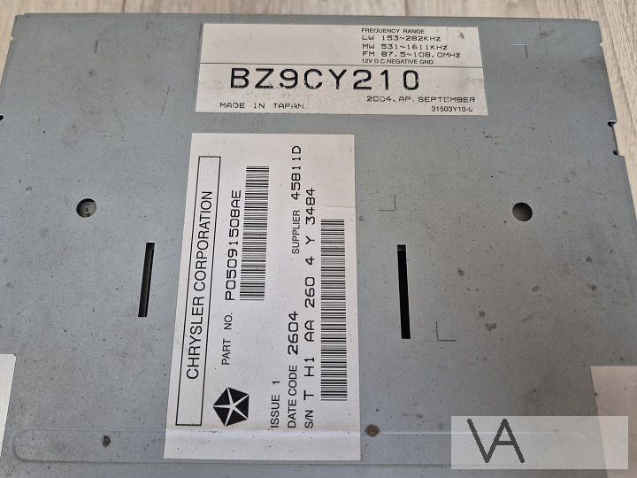 Chrysler 300c 300 c 2004 - 2010 radio navigatie unit €200 – Foto 3