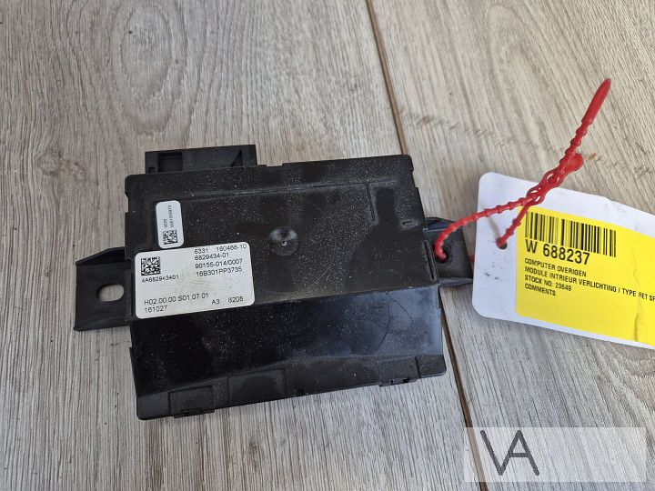 BMW 5 serie G30 G31 / 7 serie G11 G12 module interieur licht