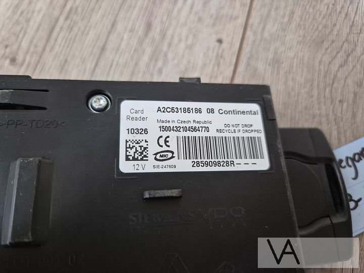 Renault Megane 08-15  Scenic 09-16 contactslot / kaartlezer – Foto 2