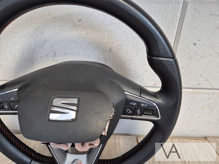 Seat Ibiza 6j 2012 - 2017 stuur met knoppen FR geperforeerd – Foto 4