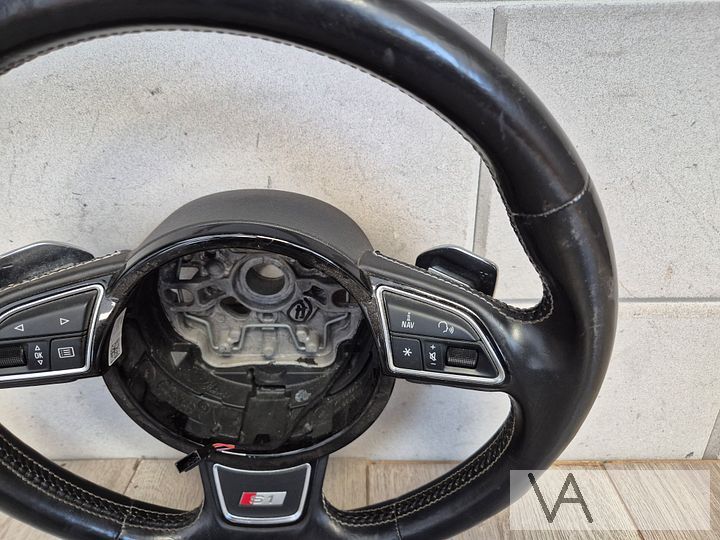 Audi A1 stuur 2010 - 2019 + knoppen en flippers ORIGINEEL S1 – Foto 6