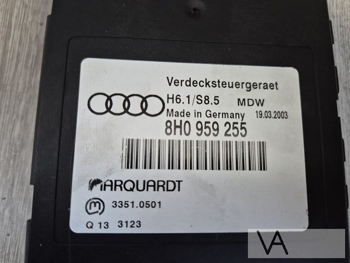 Audi A4 cabriolet 2002 - 2008 module cabriodak computer €150 – Foto 2